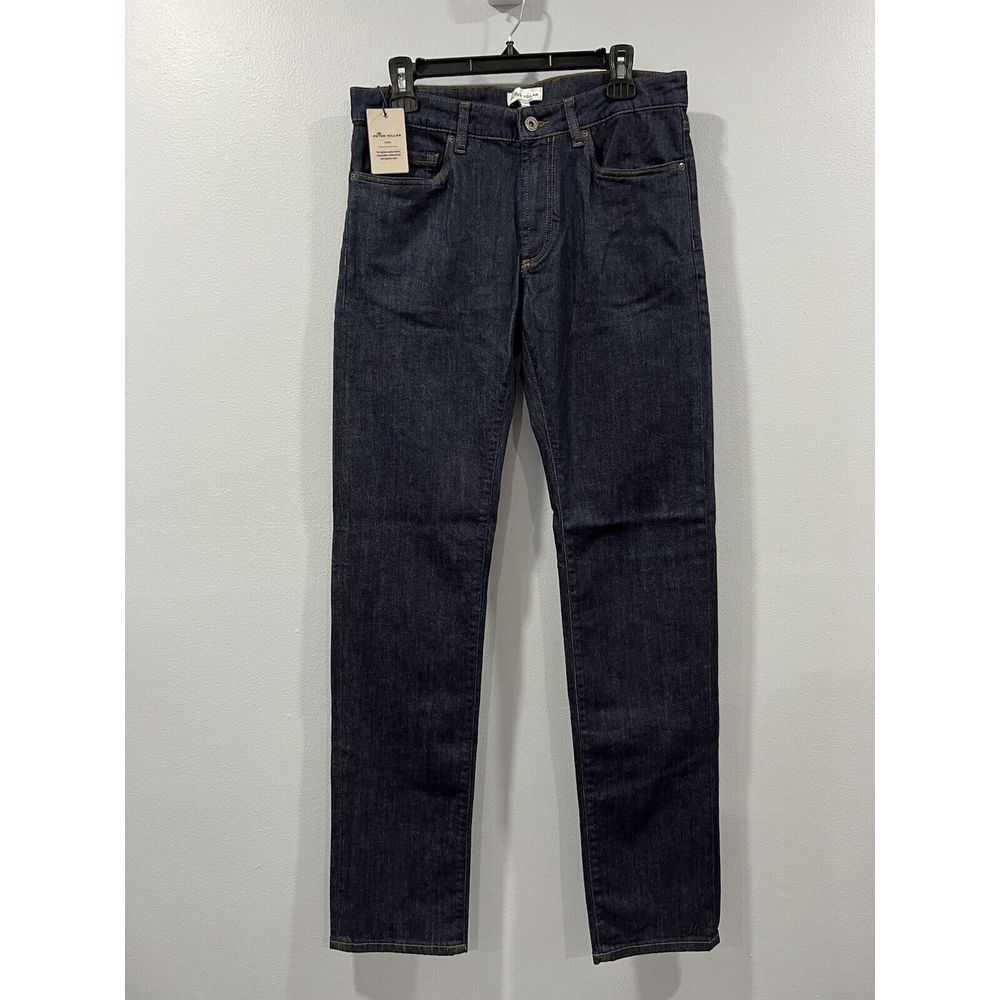 Peter Millar‎ Jeans Men's Size 31x34 Vintaged Washed 5-Pocket Crown Crafted NWT